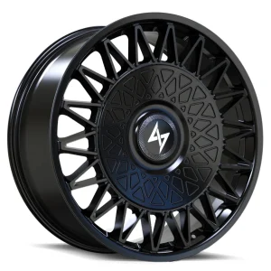 Sentali – Crown – Black – 22″x10.5″ 25mm – All weather Wheels – SL312210556253